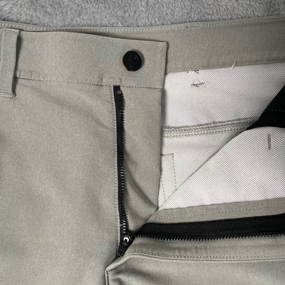 Public Rec Workday Pants Mens 38x31 Grey Technical Stretch Chino‎ 5-Pocket Taper - Picture 4 of 13